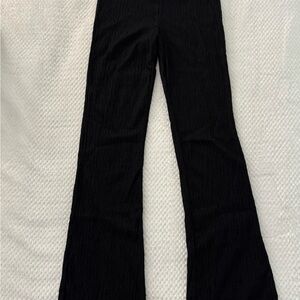 Black Flared Pants